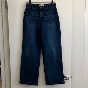 Madewell Petite Emmett Wide Leg Jean